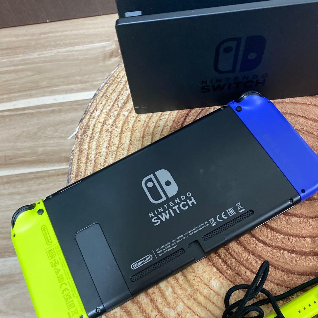 Nintendo Switch ニンテンドースイッチ本体 BLU/YEL 箱無し - メルカリ