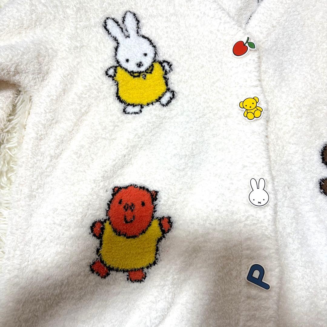 ジェラートピケ ミッフィー カーディガン クリーム M-Lサイズ - メルカリ