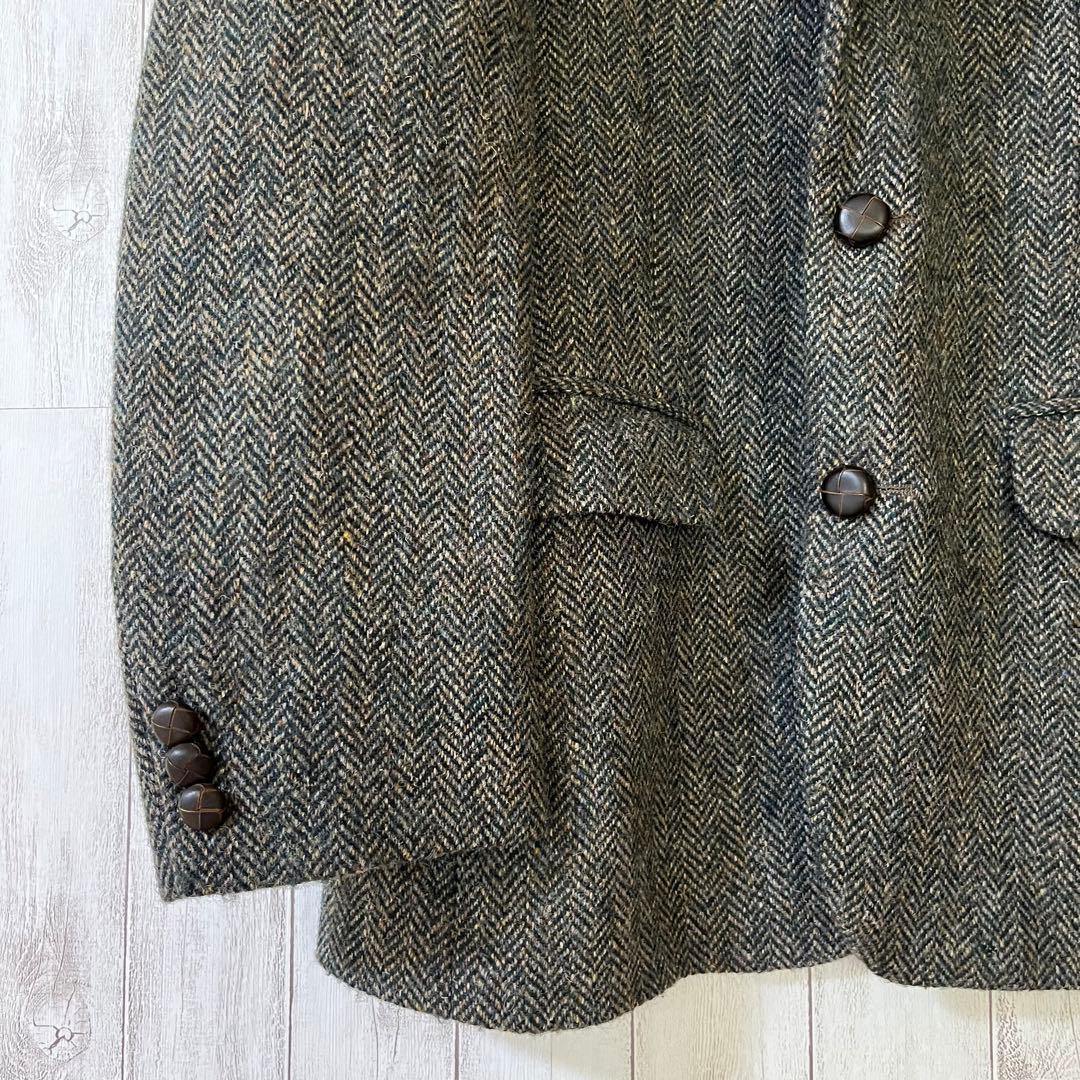 HARRIS TWEED ハリスツイード ジャケット ウール ヘリンボーン柄
