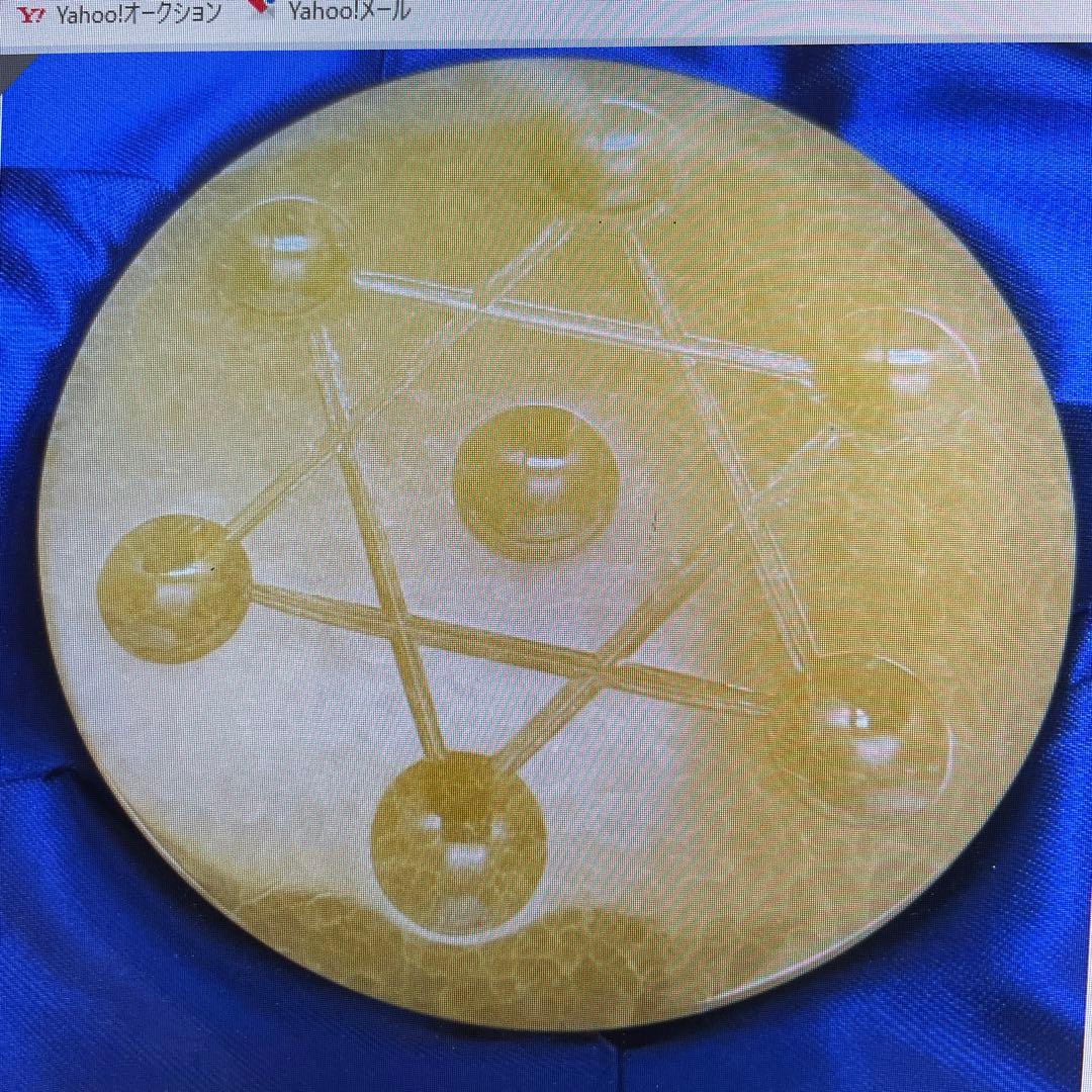 RAJAS ラジャスリング 六芒星 水晶 ケース付き 新リンバ療法現状品