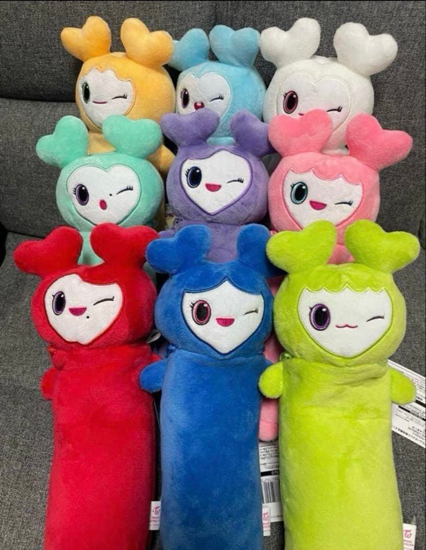 GIGO TWICE LOVELYS のびふにゃポーチ 全9種コンプリート のびふにゃ