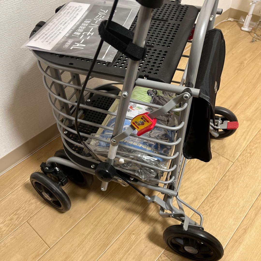 島製作所 SHIMA ハーモニー 折りたたみ シルバーカー 説明書付き