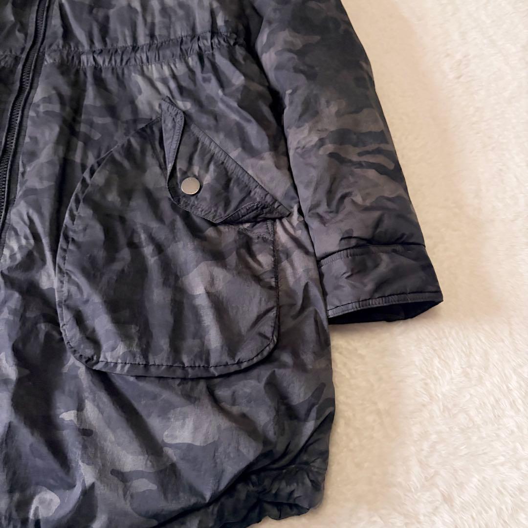 4305 【美品】 タトラス ダウンモッズコート 迷彩 カモフラ