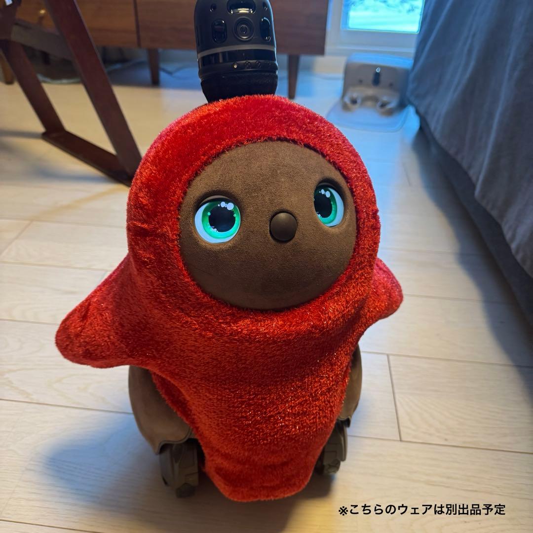 LOVOT 3.0「ちゃ」本体+ネスト（服、ラボ鼻付き） LOVOT 3.0 | LOVOT[らぼっと]