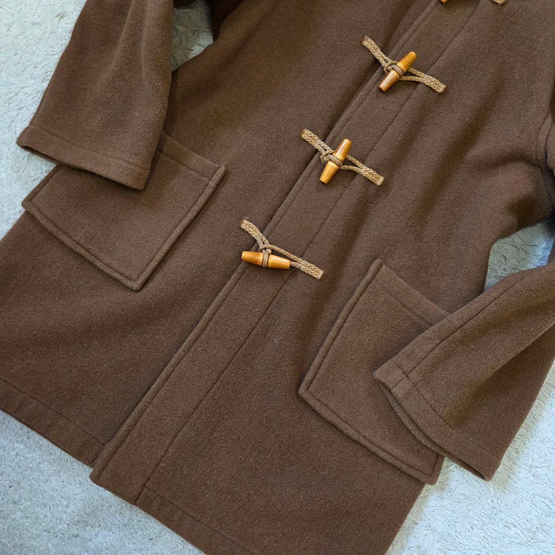 美品 モンゴメリー ダッフルコート カシミヤ混 チベット サイズL相当