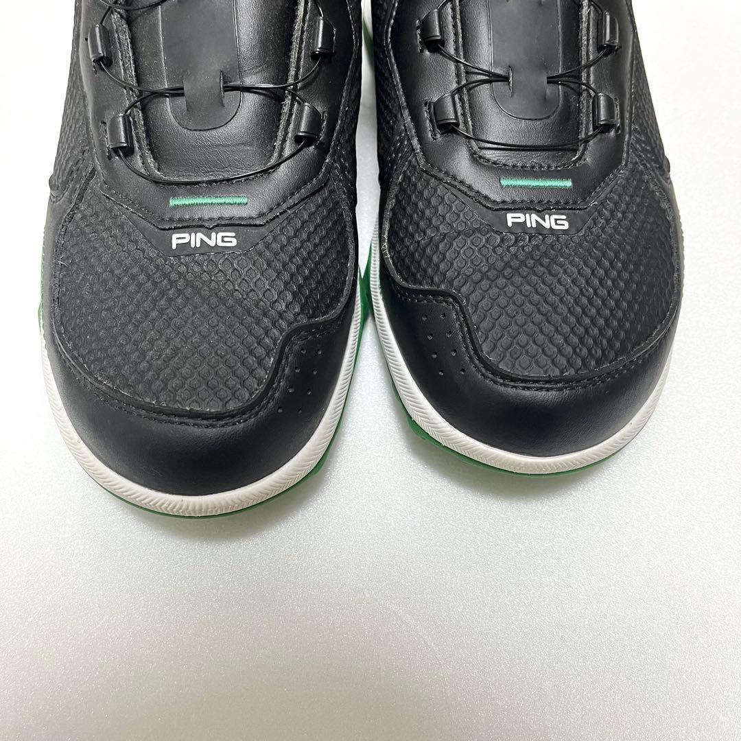 PING×BMZ コラボ BOAゴルフシューズ 25.5cm 黒 未使用に近い