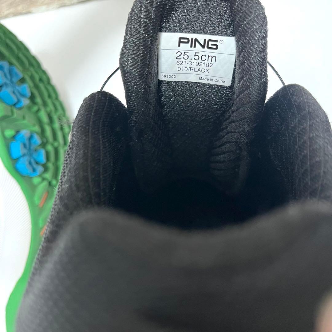 PING×BMZ コラボ BOAゴルフシューズ 25.5cm 黒 未使用に近い