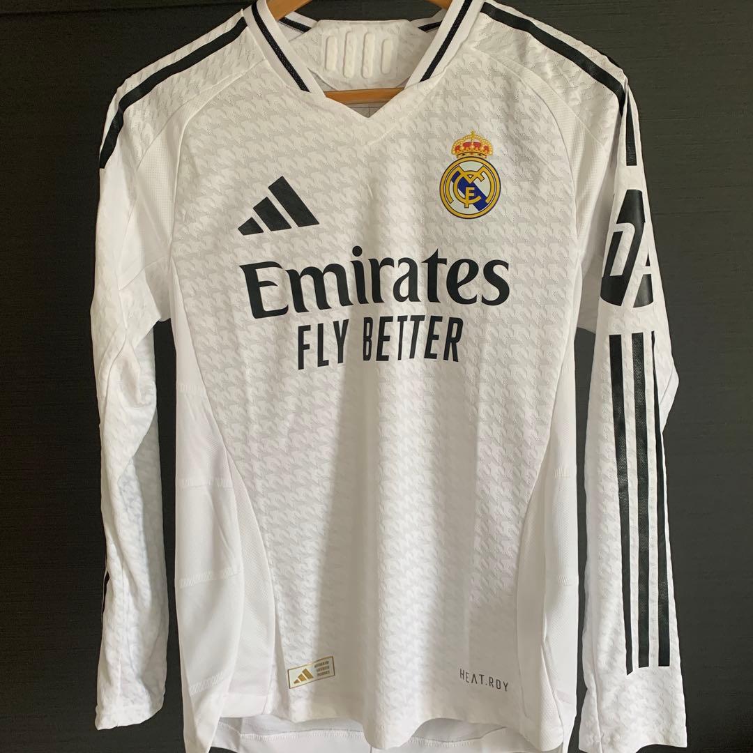 ウェア Real Madrid 24-25   authentic CL Clothing - Real Madrid 24/25 Home Authentic Jersey - White