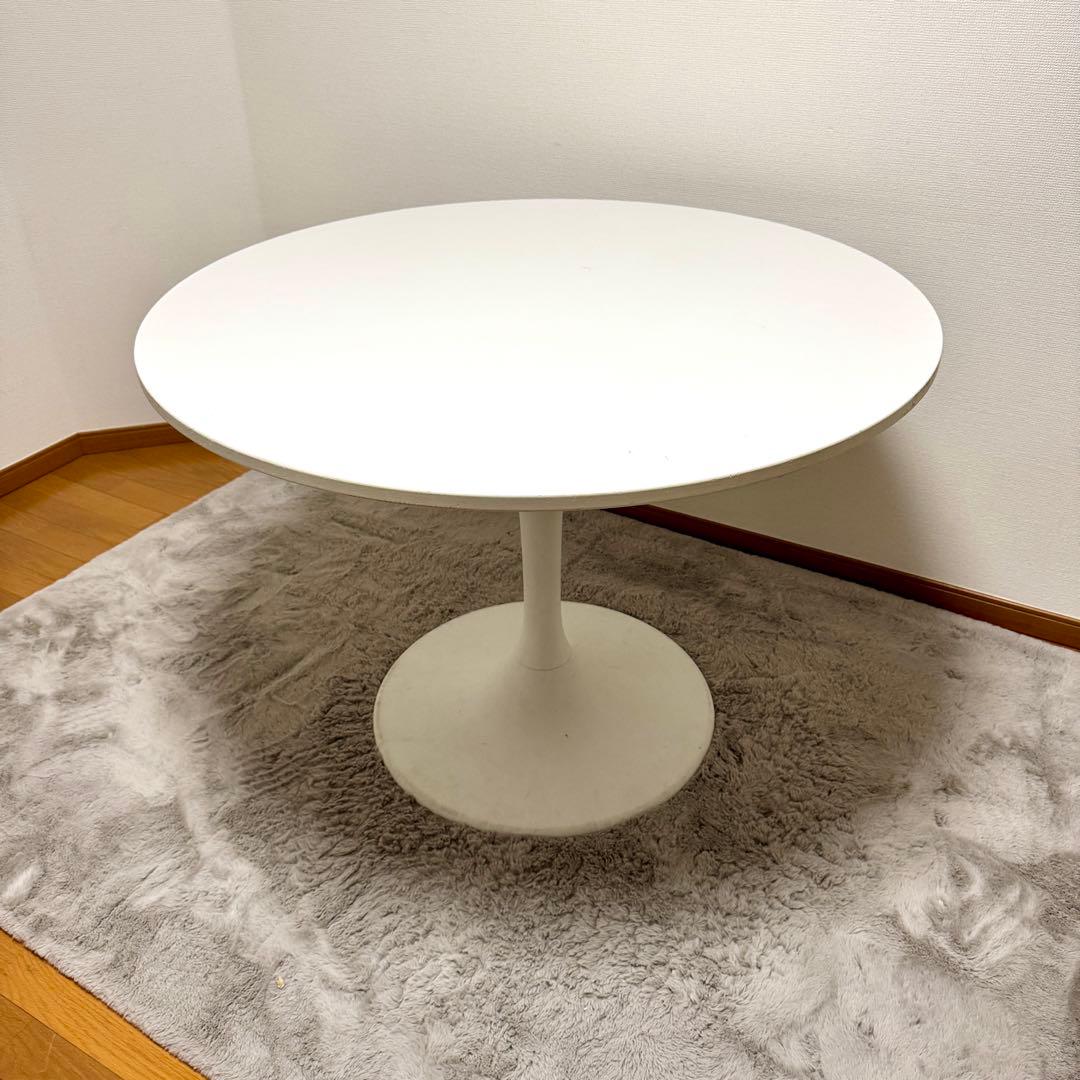 unabomber8.9 IKEA DOCKSTA ドクスタ 丸テーブル DOCKSTA table, white/white, 401/2