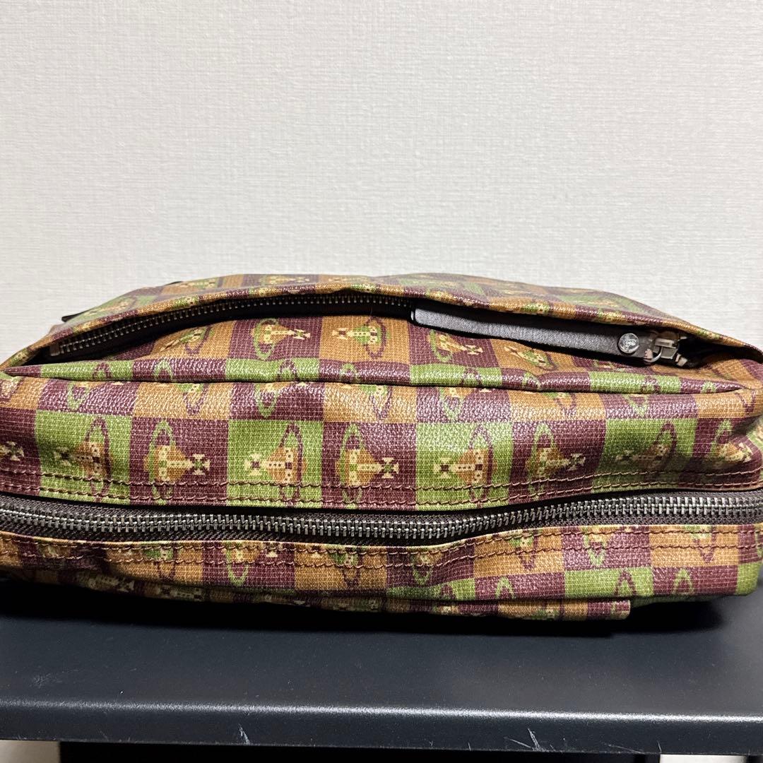 Vivienne Westwood MAN ボディーバッグ ORB 総柄 オーブ Vivienne