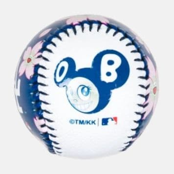 村上隆 MLB コラボ 東京シリーズ ドジャース レプリカボール 正規品 ①