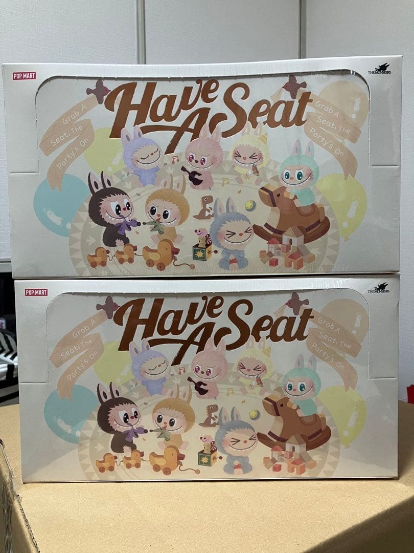 LABUBU THE MONSTERS Have A Seat ぬいぐるみ Pop Mart x THE MONSTERS: Have A Seat Series Plush Keyring Figurine