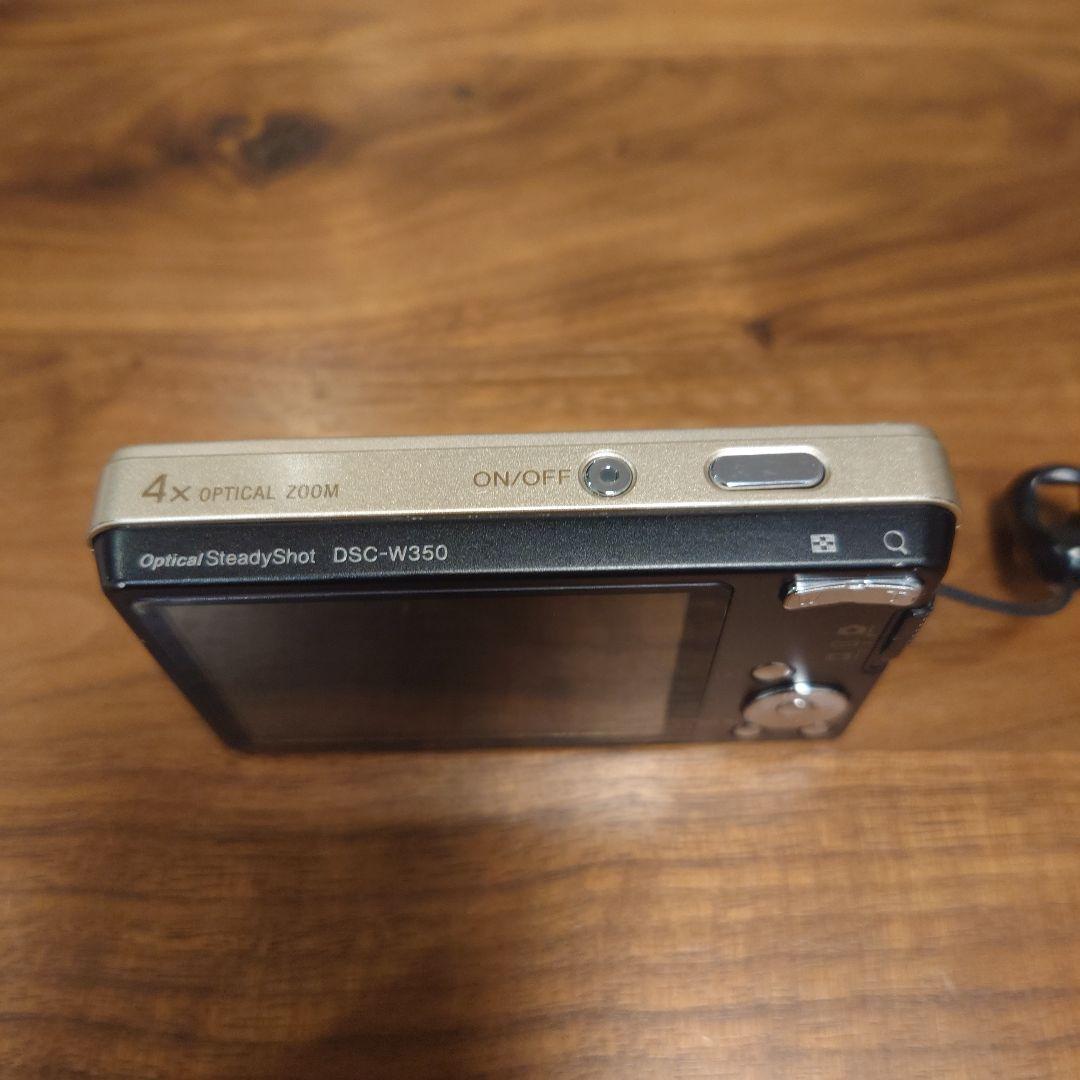 動作確認済】SONY Cyber-shot シャンパンゴールドDSC-W350