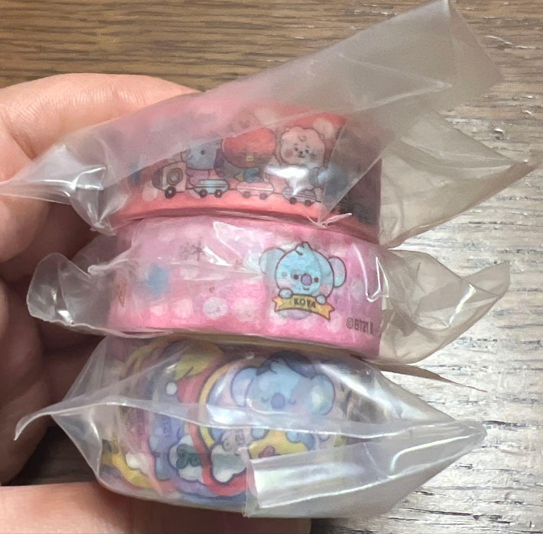 BT21マスキングテープ KOYA・集合 3個セット ⑦ BTS - メルカリ