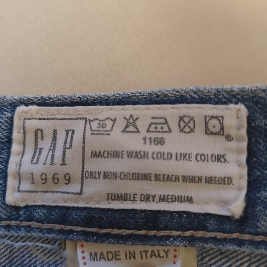 90s OLD GAP BOOT FIT ワイドデニムパンツ 36/32 ブルー｜Yahoo!フリマ