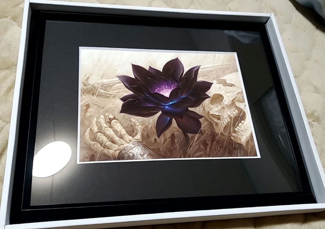 Black Lotus ブラックロータス MO アートプリント 複製原画 MTG - メルカリ