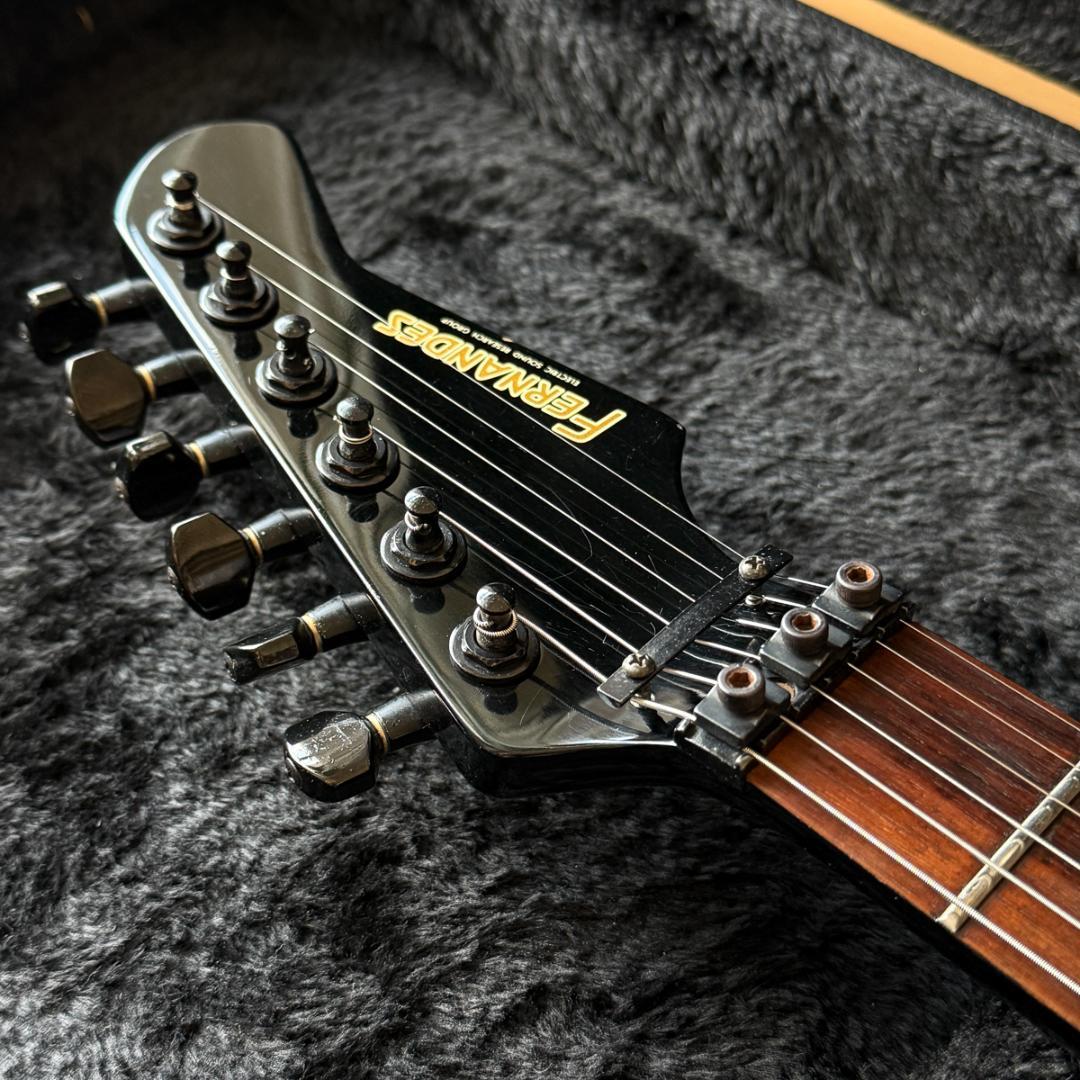 メンテ済】86年製 FERNANDES FR-55 Black アルダーボディ - メルカリ