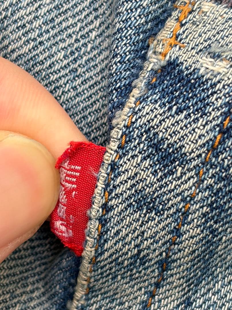 60s~70s BIG E Levi's 501 ダメージ - パンツヴィンテージ 通販
