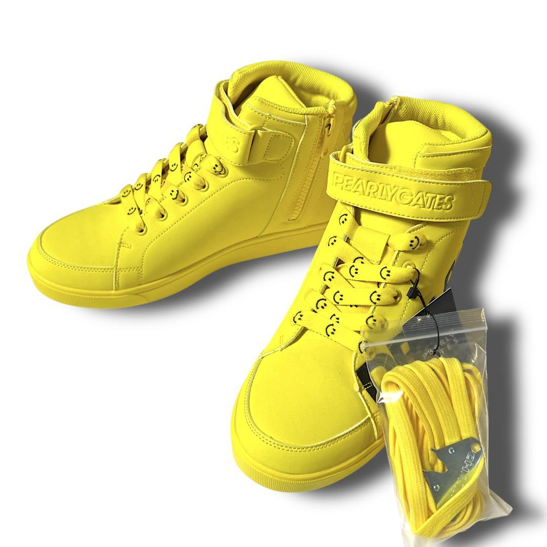 23.5cm パーリーゲイツ 053-0192312 ニコちゃん ゴルフシューズ