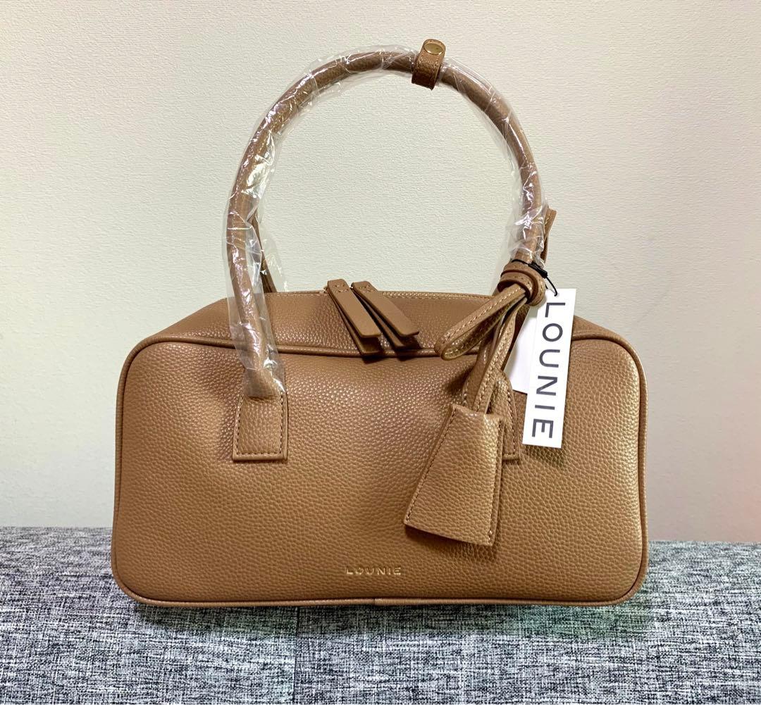 LOUNIE スクエアボストンバッグ - メルカリ
