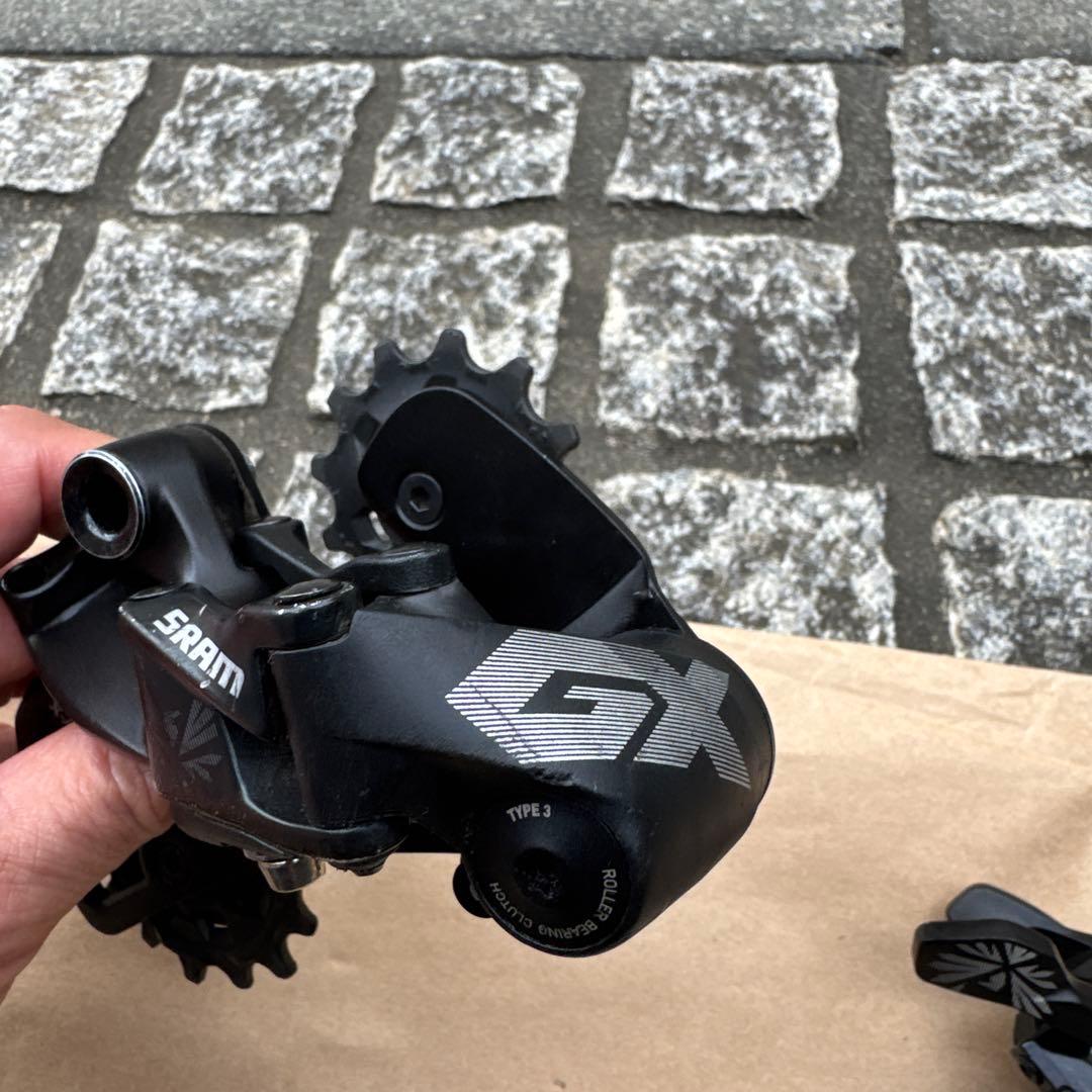 ハサミムシ様専用SRAM GX シフター リヤディレイラーセット