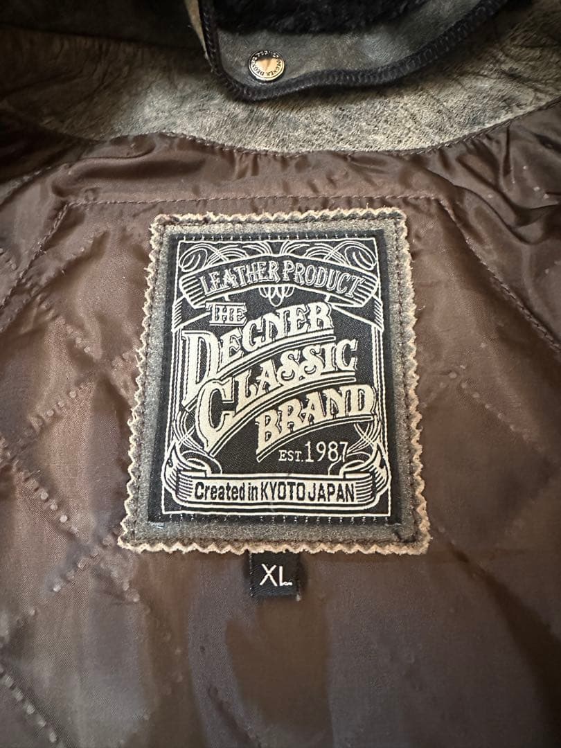 エンピー豆様専用 デグナー レザージャケットG-1タイプ XL ブラウン