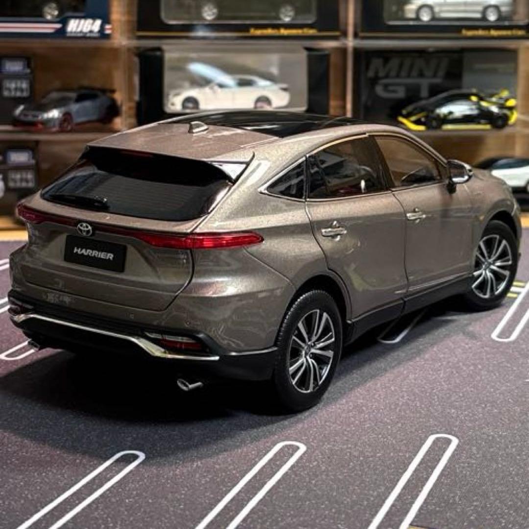 TOYOTA特注 1⁄18 トヨタ ハリアー (スティールブロンド 1/18 トヨタ