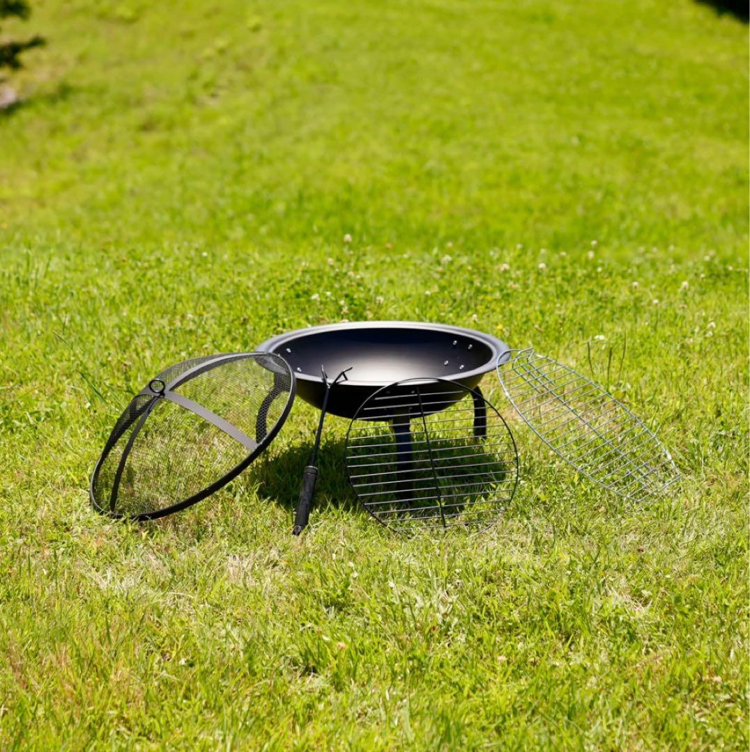 新品未使用 焚き火 調理 多機能 焚き火台 アウトレット(箱不良のため)