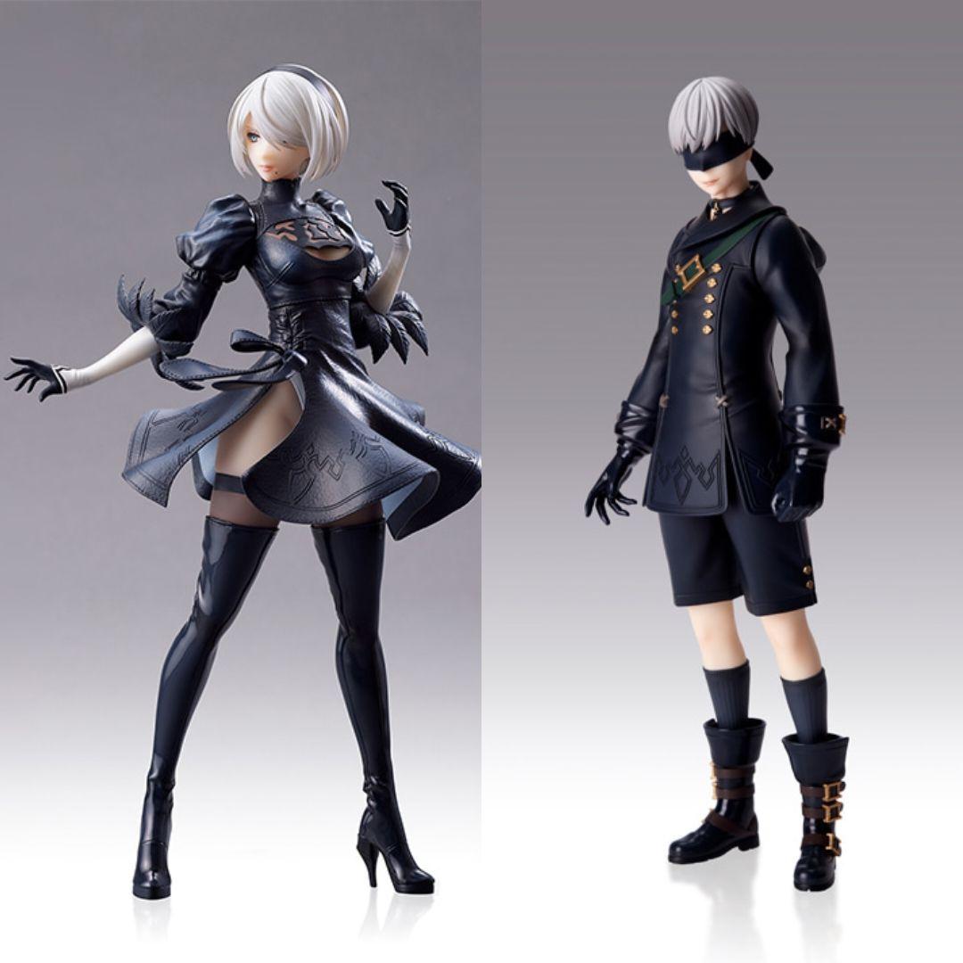 ニーアオートマタ 放送記念くじ 2B 9S フィギュア セット NieR:Automata Ver1.1a」新作一番くじの全ラインナップ公開！2B、9S