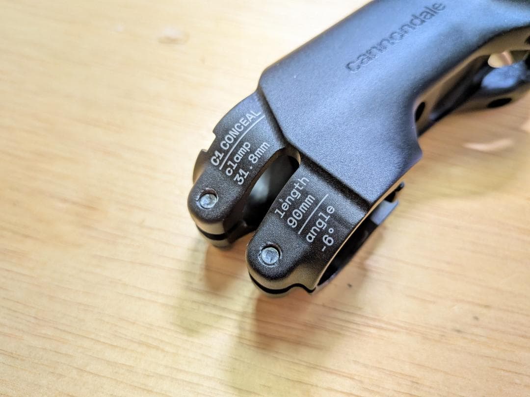 未使用品 Cannondale C1 Conceal STEM 90mm 6° - メルカリ
