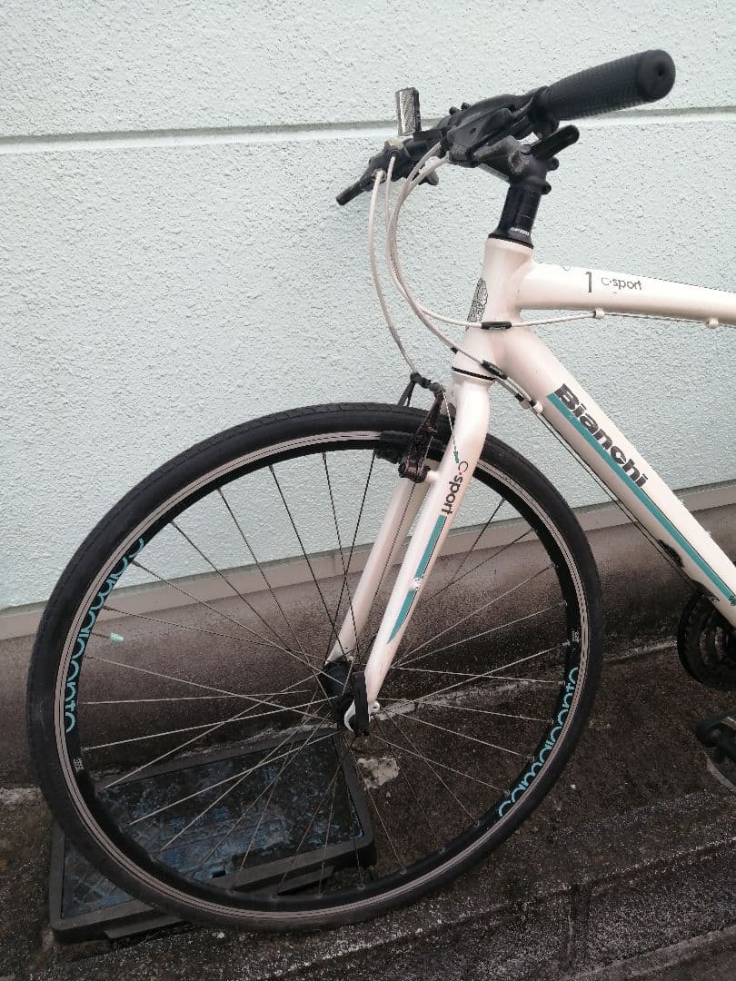 Bianchi C Sportクロスバイク700C走る曲がる止まる問題なしSM位 - メルカリ