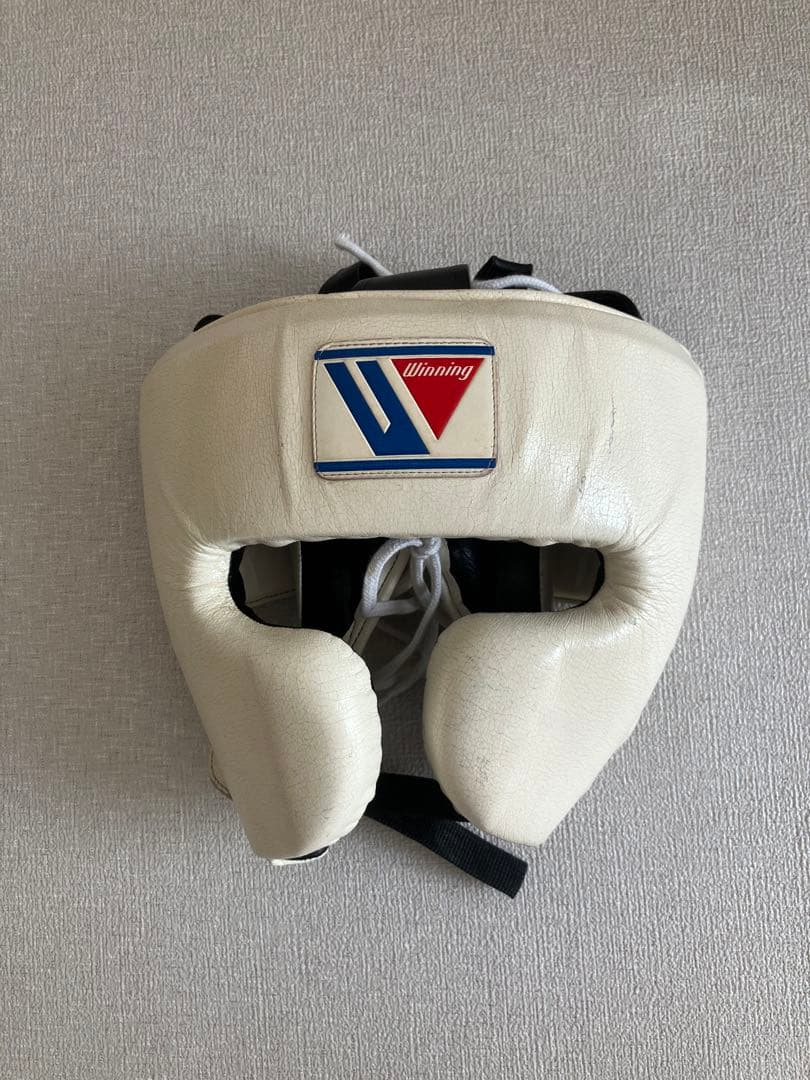 Winning ヘッドギア フルフェイスタイプ ホワイト L FG-2900 Winning ヘッドギア | フルフェイスタイプ - フィットネスショップ通販