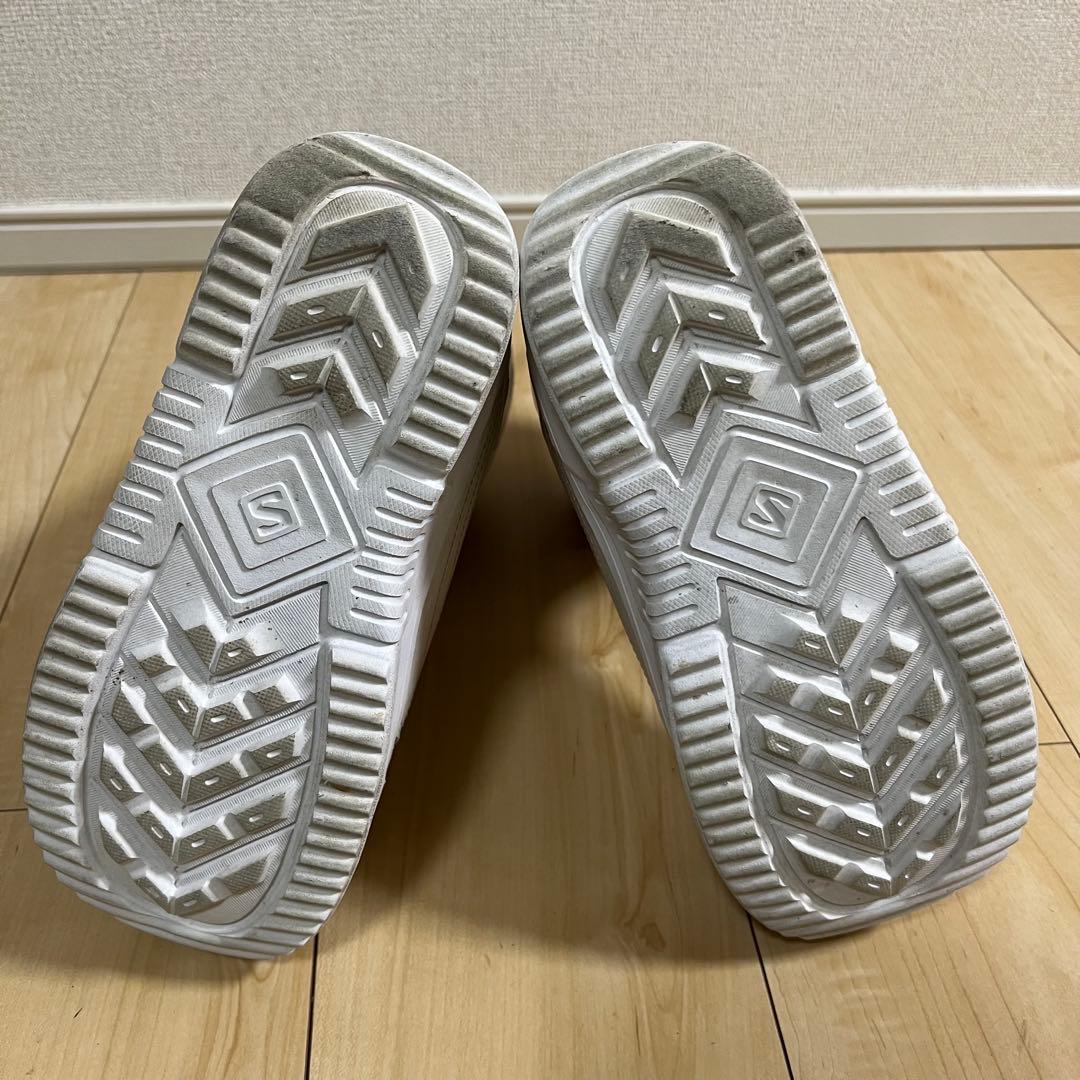 【即日発送】SALOMONスノボPEARL BOA WHITE 23.0cm