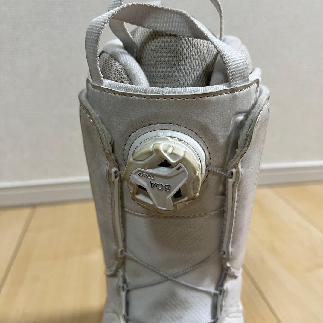 【即日発送】SALOMONスノボPEARL BOA WHITE 23.0cm