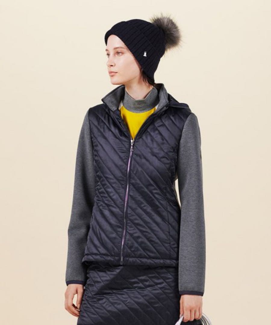 【美品】LANVIN SPORT ヒートナビ 中綿ブルゾン 42 ゴルフ 極美品 LANVIN SPORT（ランバンスポール） 公式 ランバン スポール 中綿