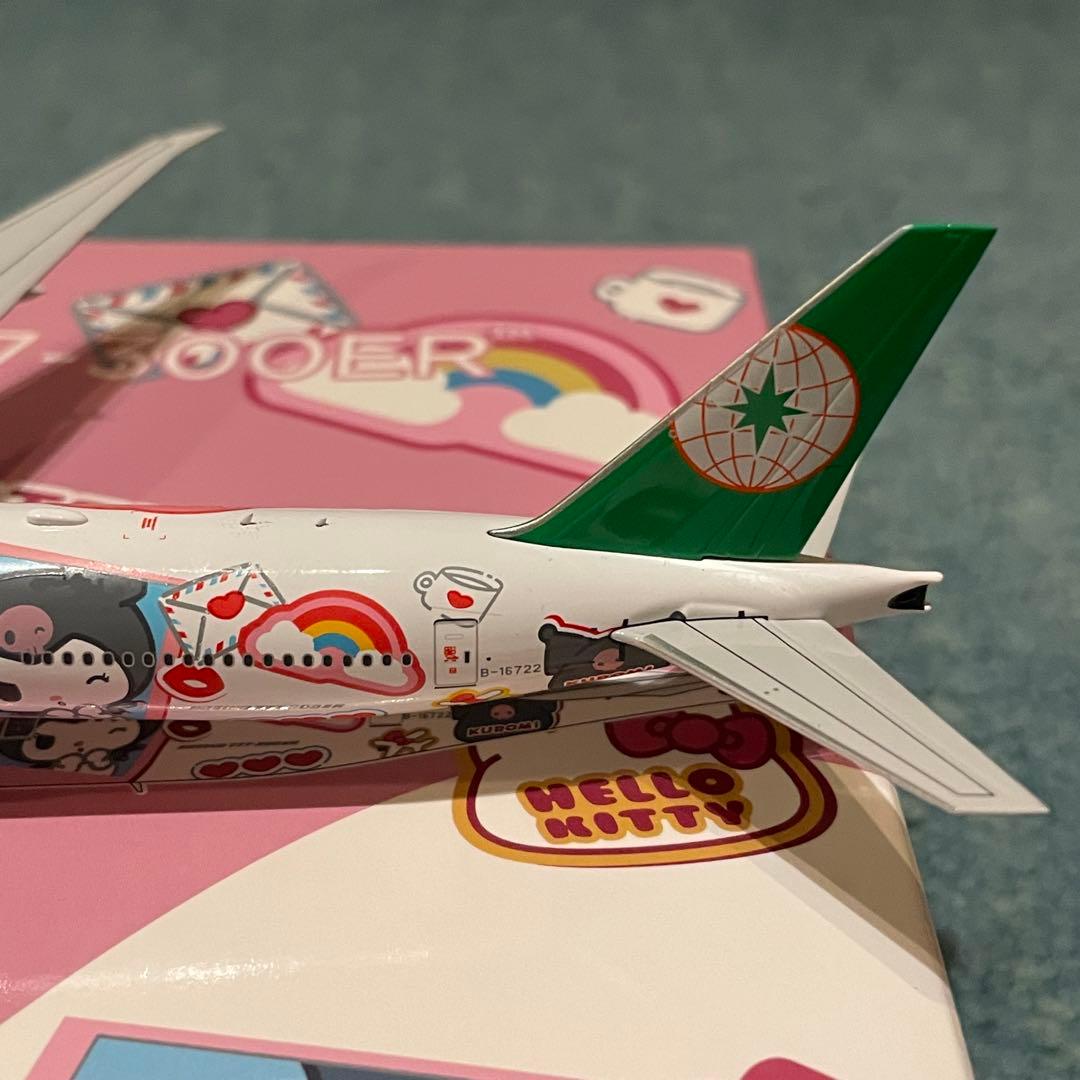 EVA AIR エバー航空 777-300ER ハローキティ NG 1:400 EVA AIR エバー