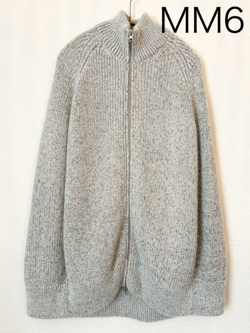 MM6 アルパカ混ニット ケープ ポンチョ マルジェラ 中古・古着通販】Maison Margiela (メゾンマルジェラ) ポンチョニット