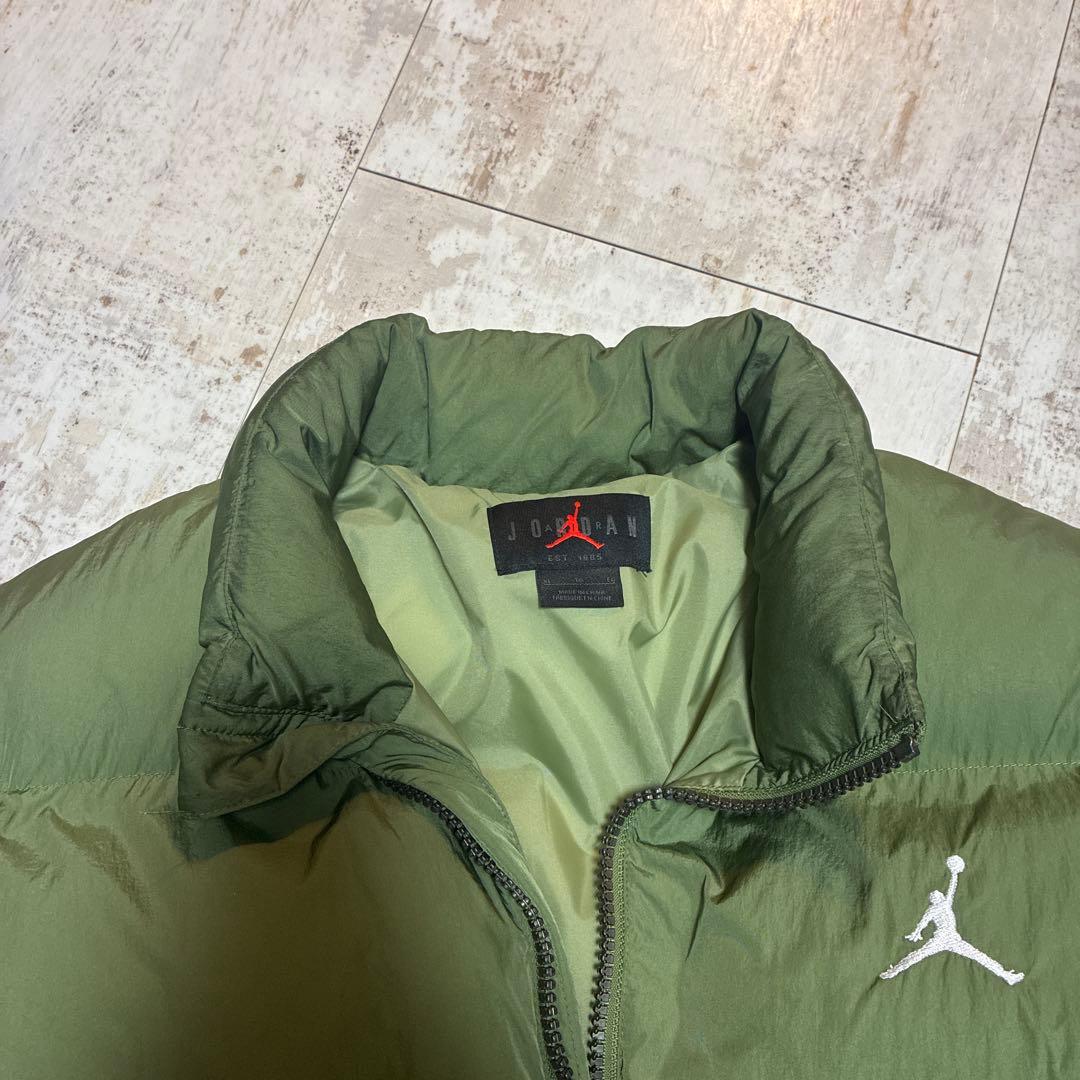 Jordan ダウンジャケット XL オリーブグリーン - メルカリ