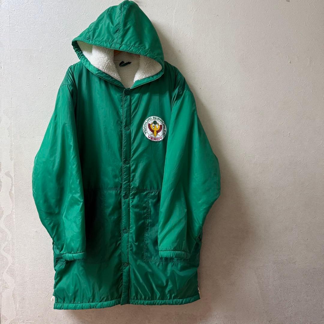 希少】90s Jリーグ ヴェルディ川崎 読売サッカークラブ ベンチコート