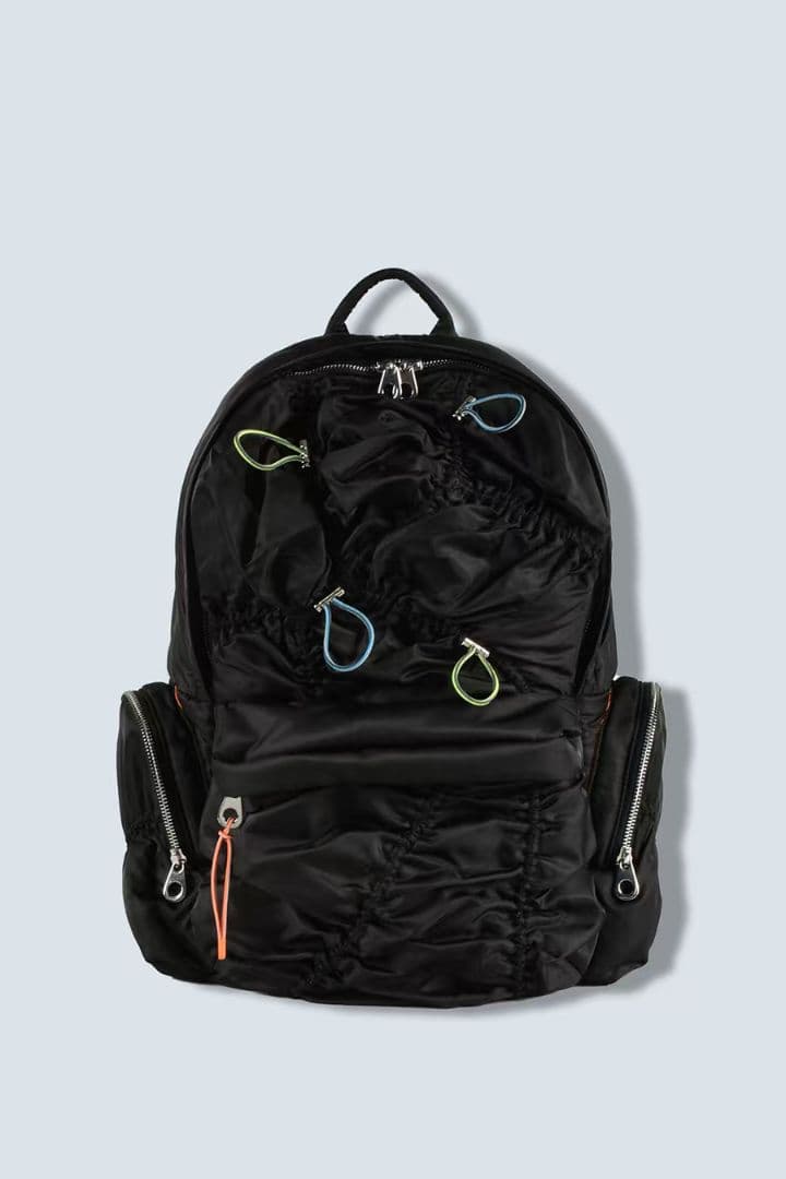 OMMO SHIRRING BACK PACK - バッグ低 価格 通販