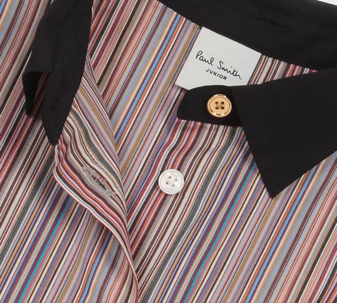 Paul Smith JUNIOR シグネチャーストライプ半袖ワンピース - メルカリ