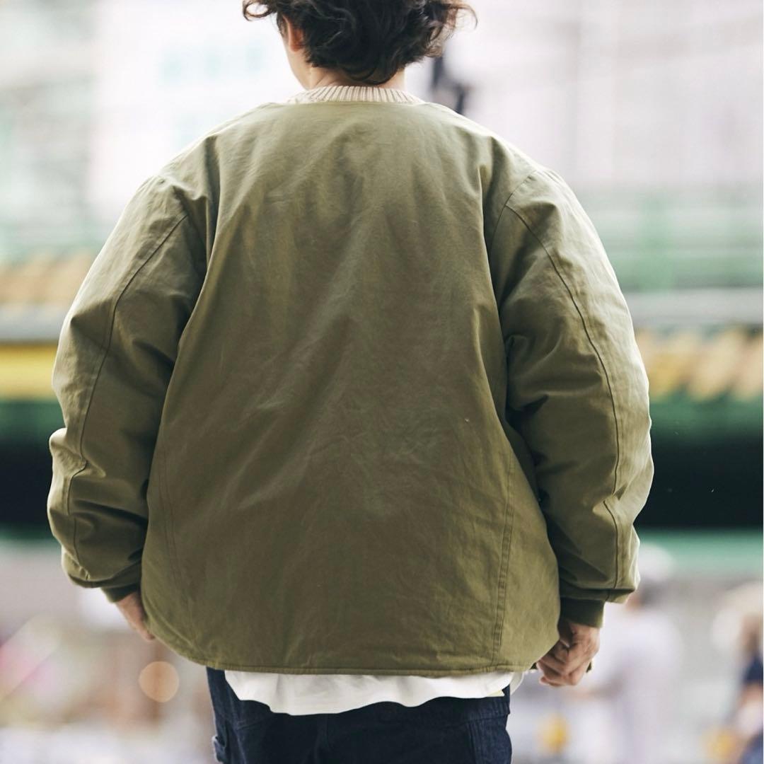 子*鉄様 ARMY TWILL/アーミーツイル 別注 リバーシブル ノーカラーブ
