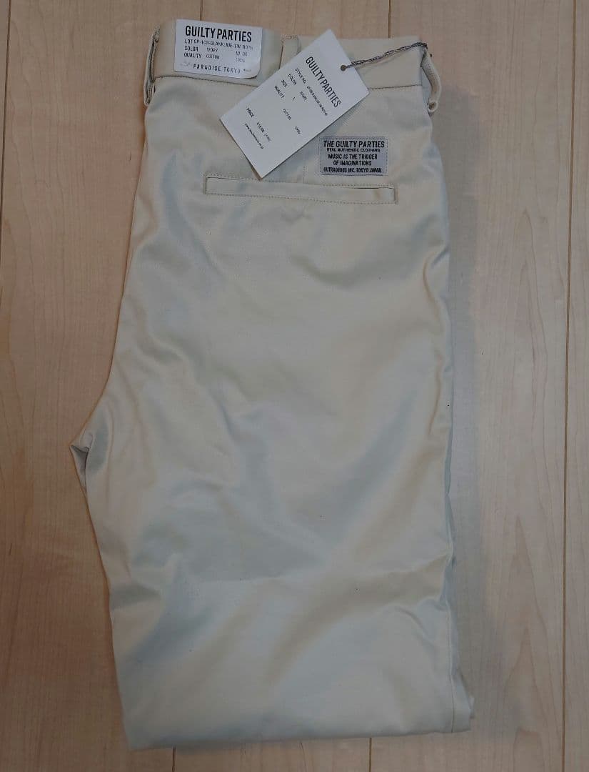パンツ WACKO MARIA GP-103-BLANKLINE-TIM ROTH 中古・古着通販】WACKO MARIA (ワコマリア) TIM ROTH CHINO PANTS