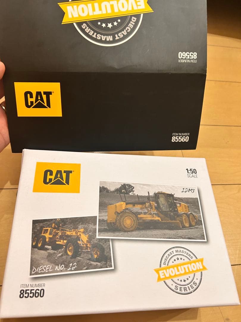 CAT 12M3 1/50スケールモデル no12 85560 重機
