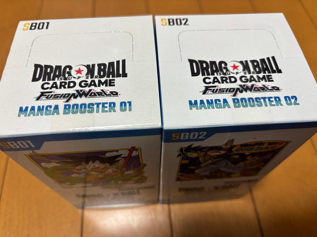 マンガブースター MANGA BOOSTER 01 & 02 未開封 Box - メルカリ