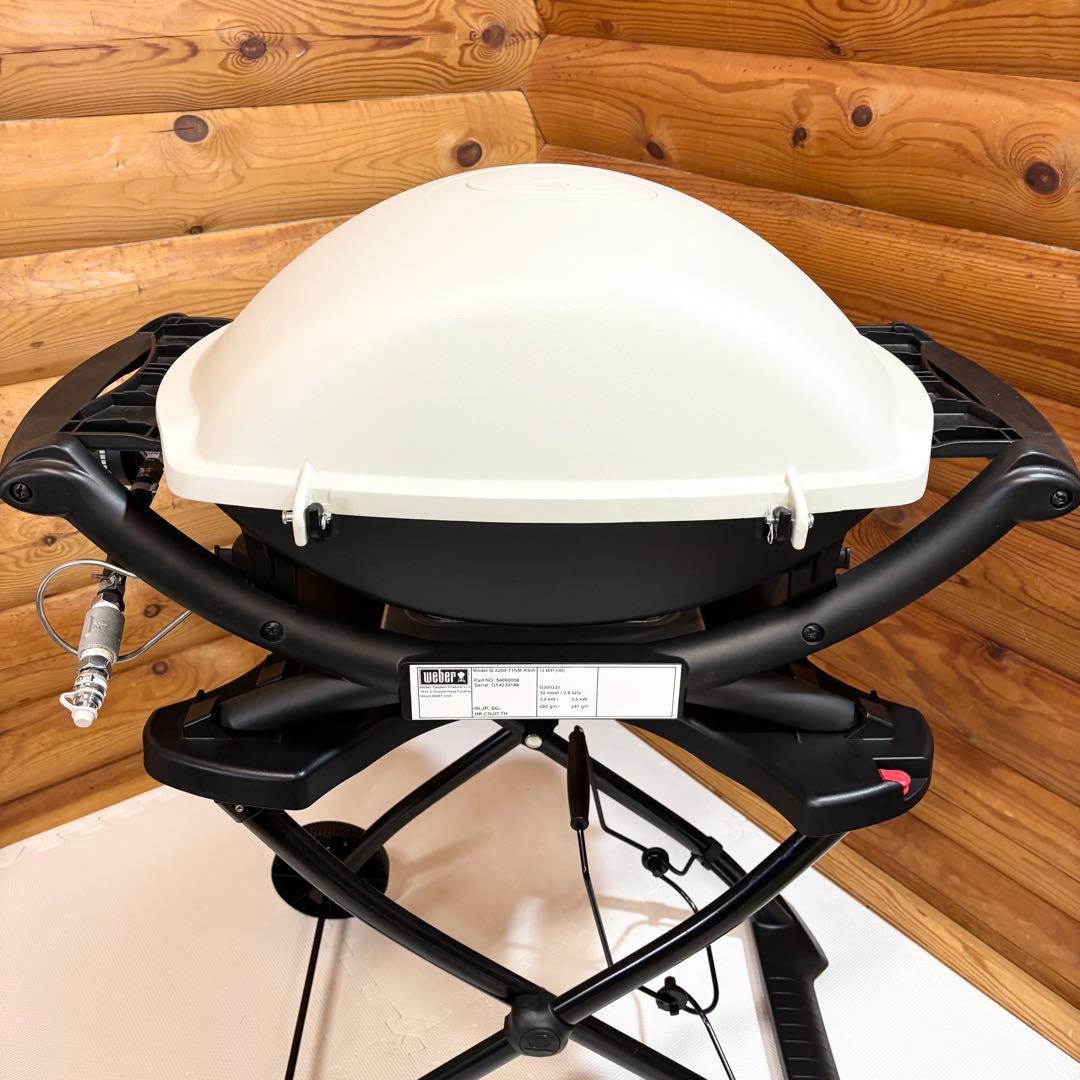 未使用】Weber ウェーバー Q2200 グリル カート セット - メルカリ