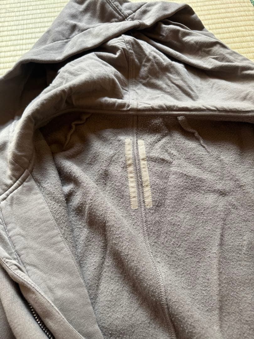 RICK OWENS リックオウエンス ロングフードコート スウェット