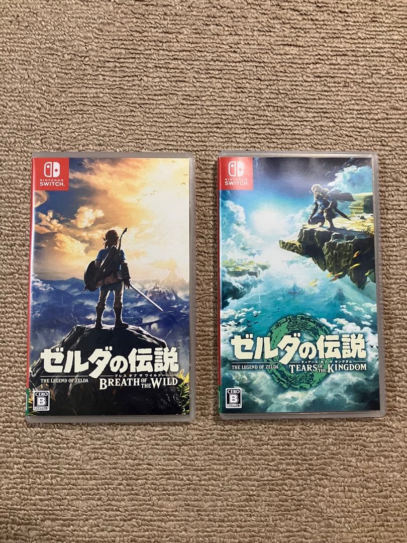 ゼルダの伝説 ブレスオブザワイルド & ティアーズオブザキングダム　セット ゼルダの伝説 ティアーズ オブ ザ キングダム | My Nintendo Store