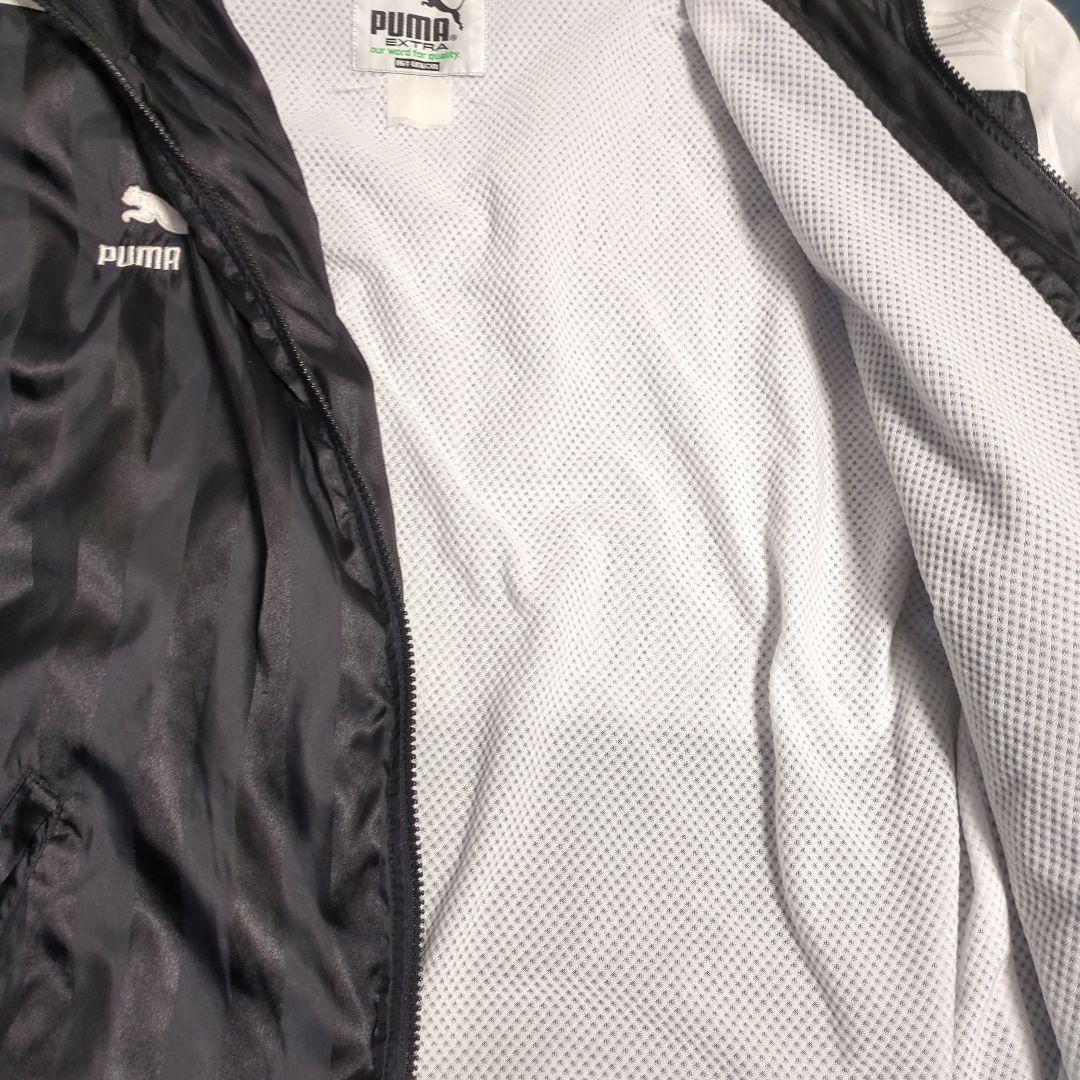 PUMA EXTRA ナイロン セットアップ ヒットユニオン製 刺繍ロゴ L