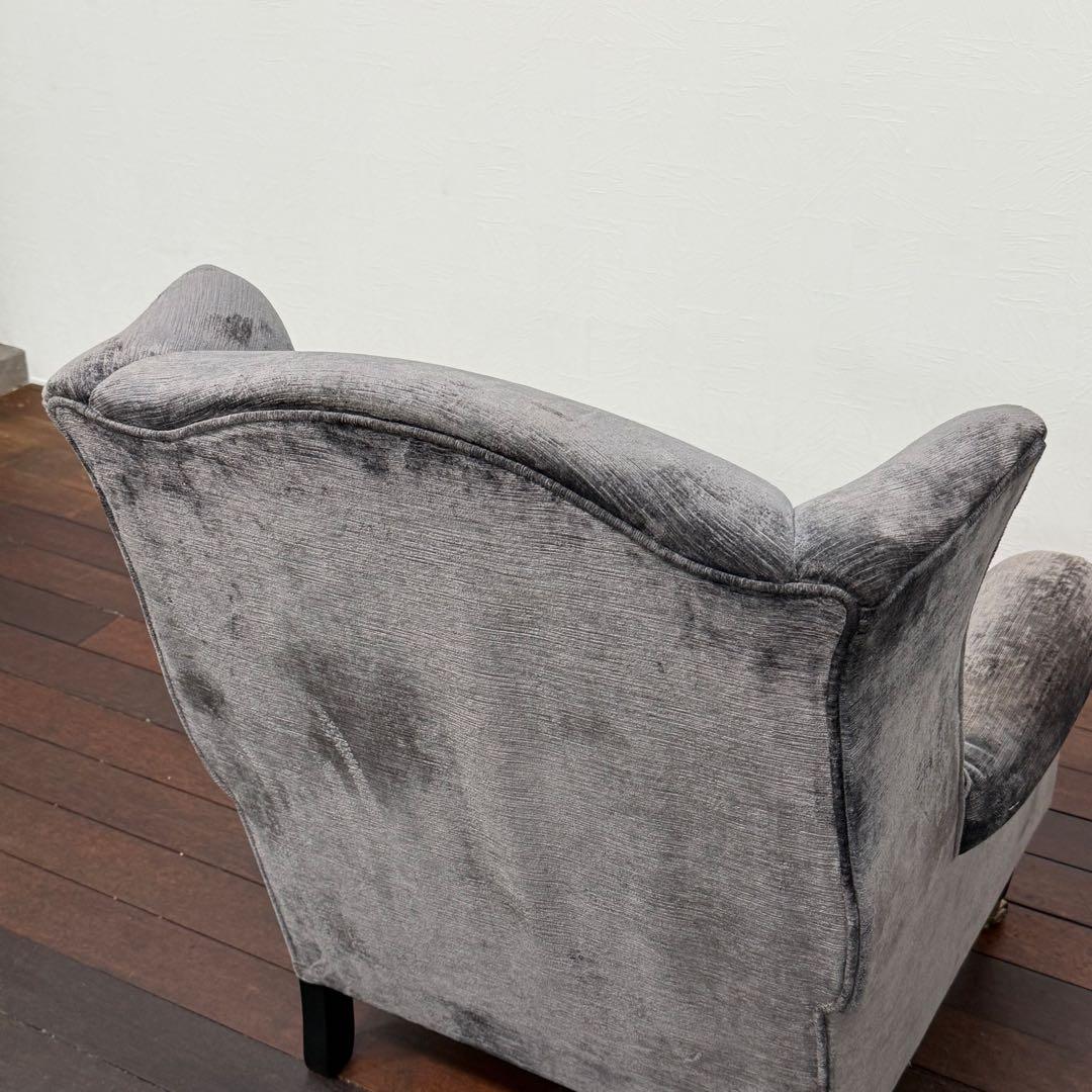 H19K69 Laura Ashley ローラアシュレイ ウィングバックチェア - メルカリ